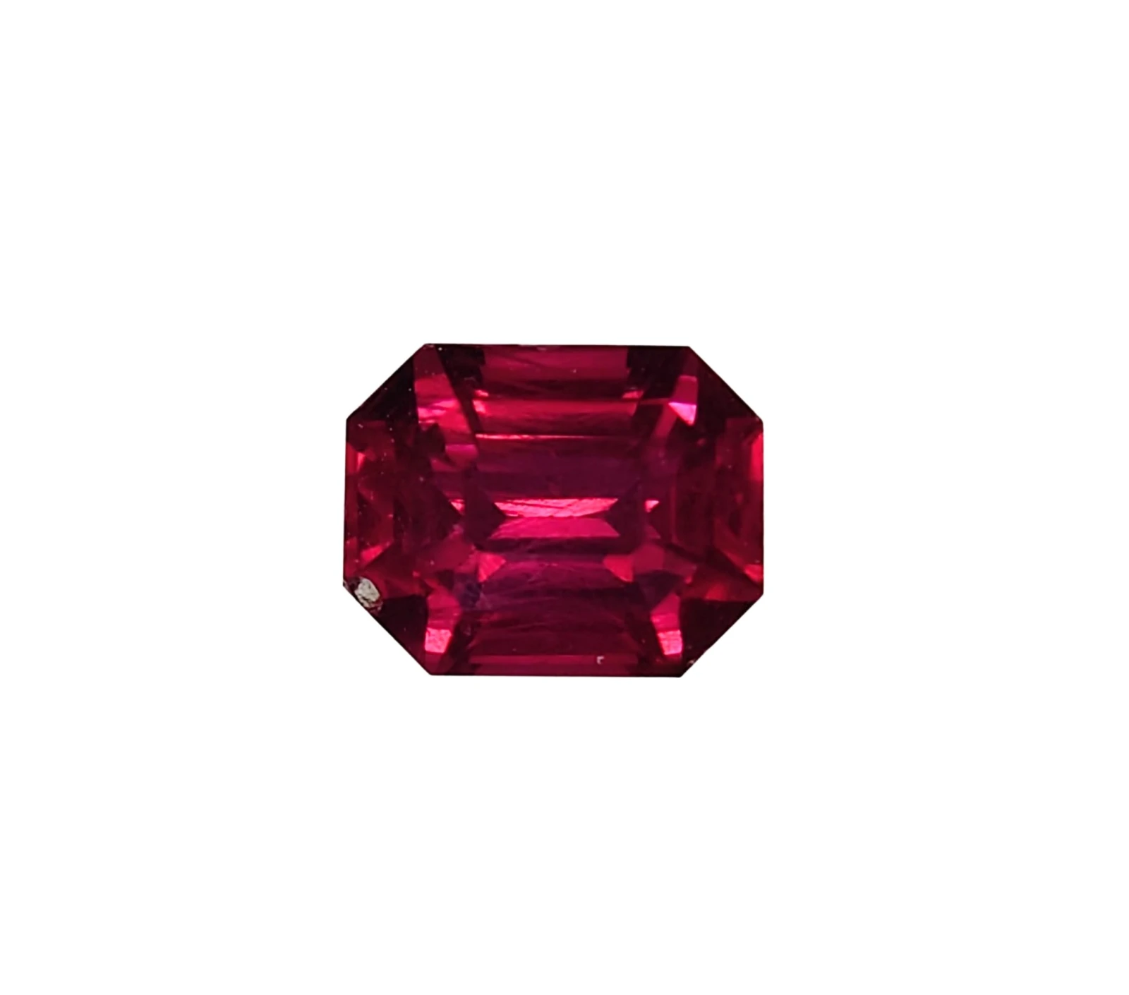 1.8ct Natural Pinkish Purple Malaya Garnet from Africa — view 1